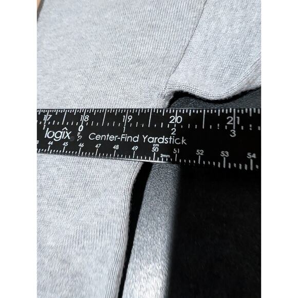 Lands' End Women's Gray Oversized Tunic Sweater Knit Knee Length Shirt Size XS - Picture 13 of 14